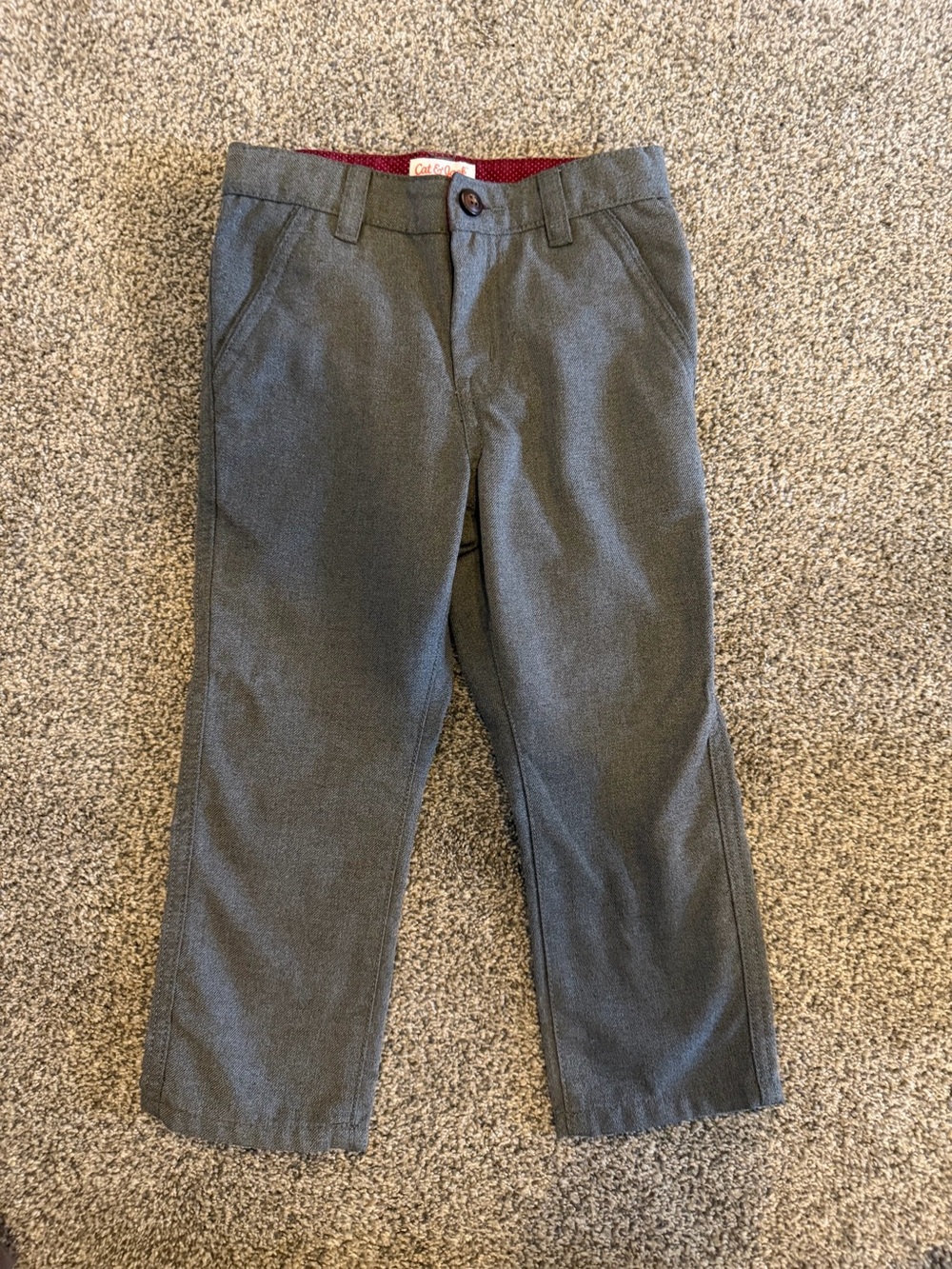 Kids Gray Dress Pants - Brand: Cat & Jack